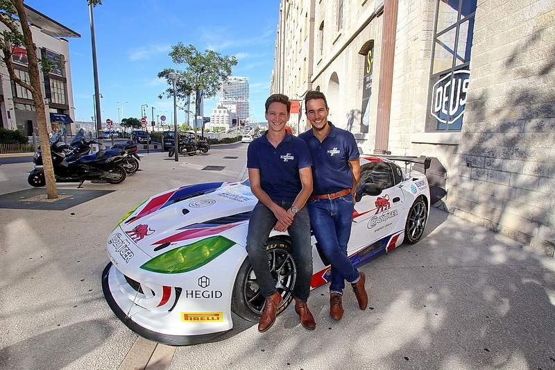 Nelson Lukes et Loïc Macqueron (Photo Robert Poulain)