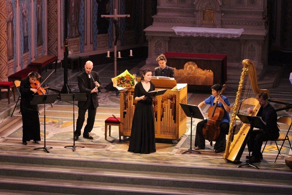 L’ensemble La Fenice avec Kristen Witmer (Photo D.R.)