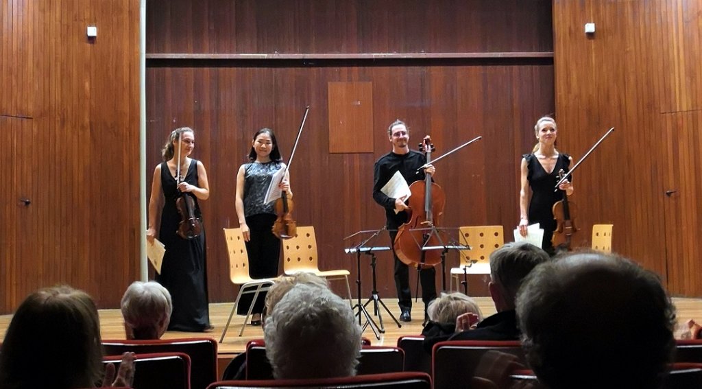 Le quatuor Daphnis a ouvert la saison 2019-2020 de la Société de Musique de Chambre de Marseille (Photo P.G.)