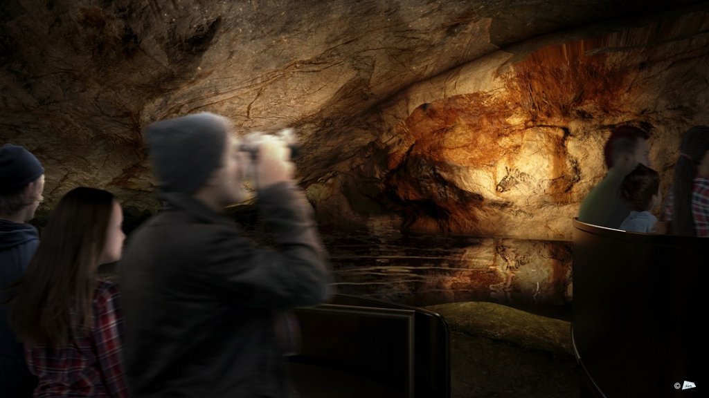 Projet de réplique de la grotte Cosquer © Kléber Rossillon