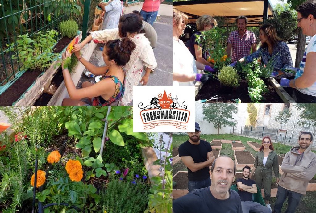 Atelier pour les plus jeunes, jardinière, équipe STM, animation jardinage en entreprise avec Franck Maillé (Photos STM)