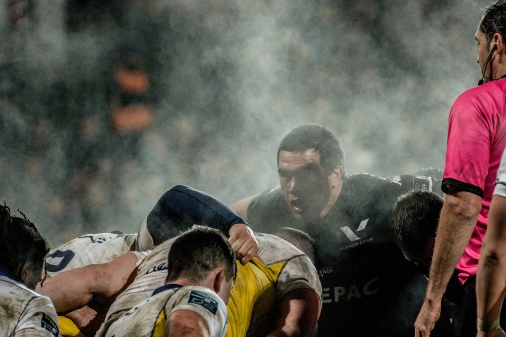 Hikairo Forbes a les crocs et entend bien pousser les siens vers la victoire. (Photo Morgan Mirocolo/Provence Rugby)