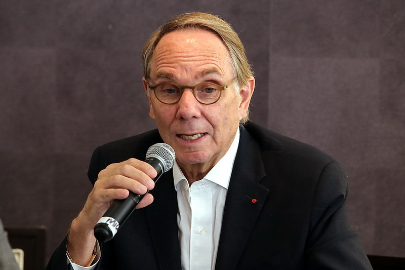 Yvon Berland, candidat à l’investiture LREM à la mairie de Marseille (Photo Robert Poulain)