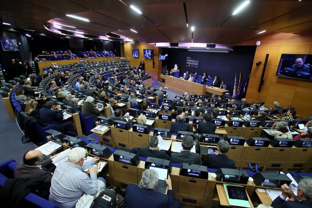 Plénière de la métropole Aix Marseille Provence (Photo Robert Poulain)