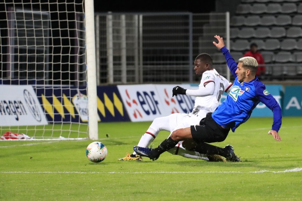 Sander Benbachir et l'Athlético Marseille ont soigné leur différence de buts face à Istres. (Photo Laurent Saccomano/Wallis.fr)