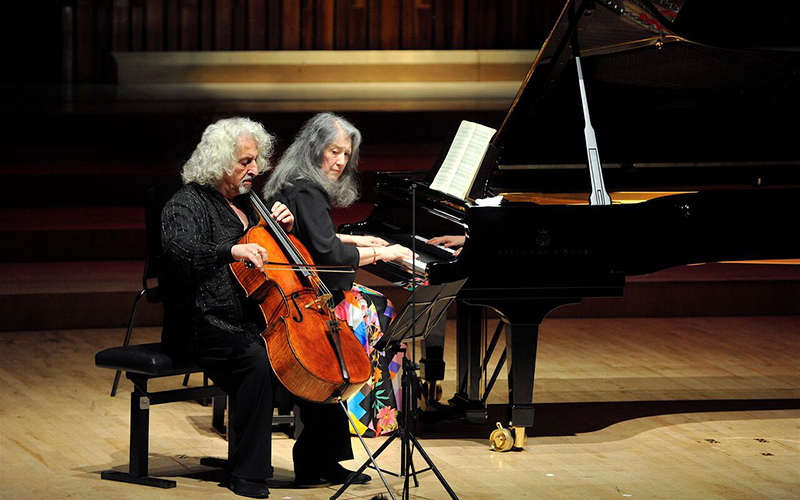 Martha Argerich et Mischa Maisky, un duo d’exception pour Chostakovich. (Photo DR)