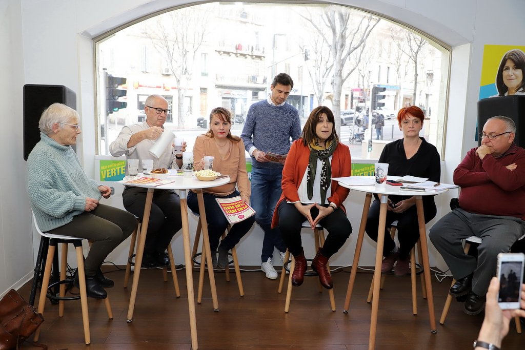 Le Printemps Marseillais avec à sa tête Michèle Rubirola vient de présenter son programme (Photo Robert Poulain)