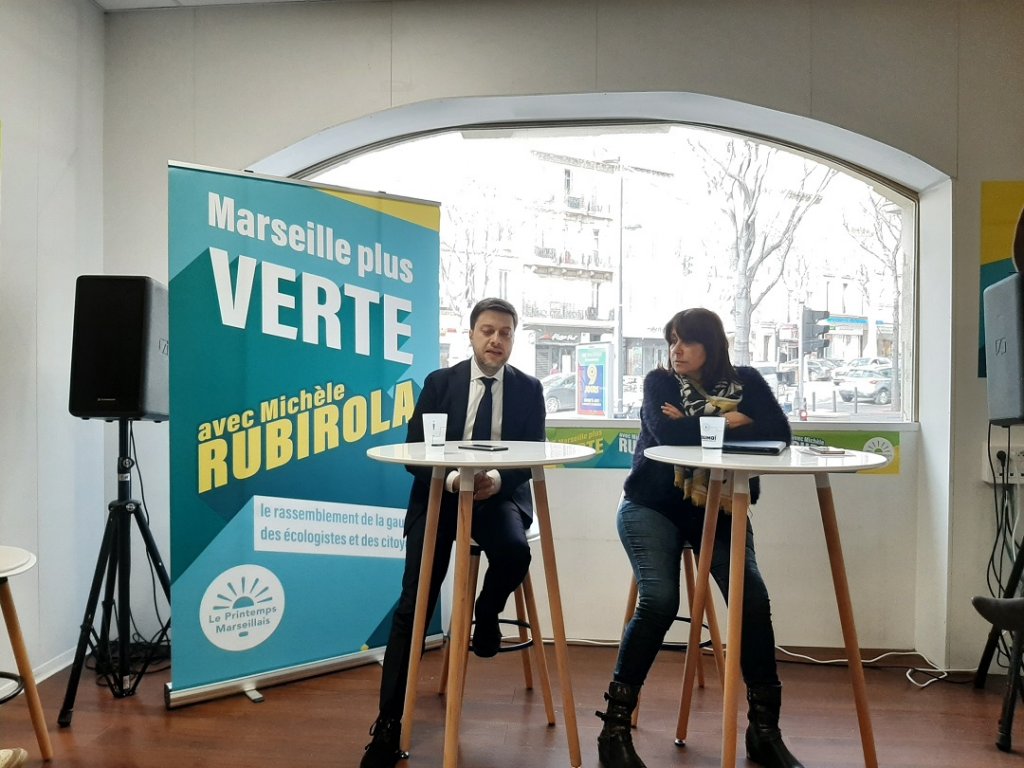 Benoît Payan et Michèle Rubirola dénoncent "un climat de plus en plus délétère" (Photo B.A.)