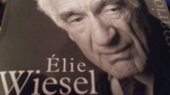 Elie Wiesel (Photo extraite de son ouvrage "Coeur Ouvert")