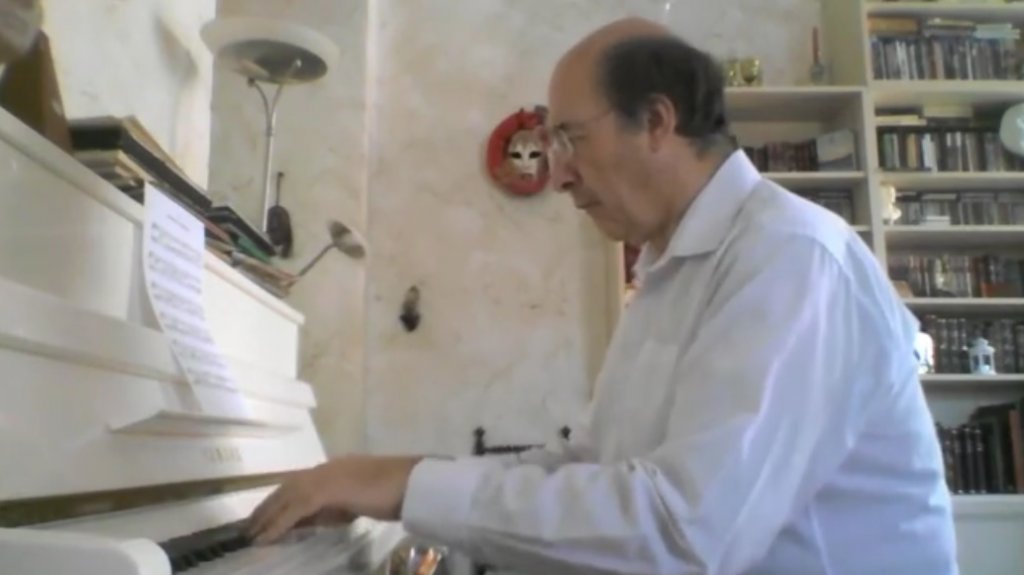 Le pianiste Philippe Gueit (Photo capture d'écran)