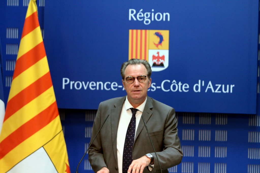 Renaud Muselier, président de Provence-Alpes-Côte d'Azur et président de Régions de France (Photo Robert Poulain)