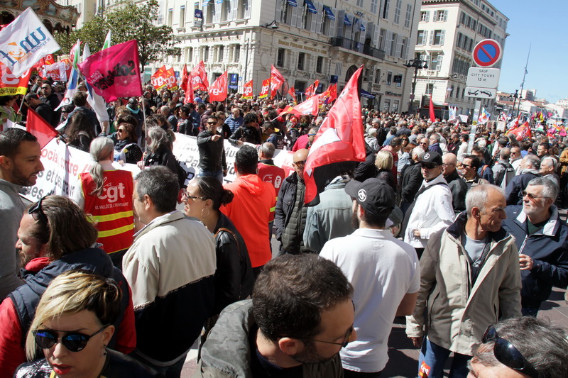 Manifestation du 1er mai (Photo archive Robert Poulain)