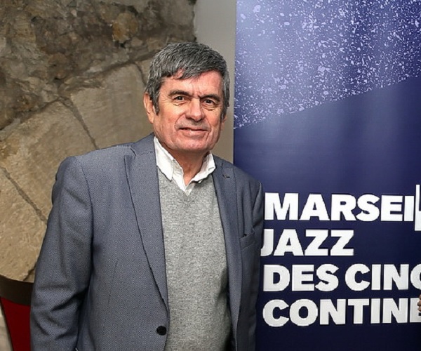 Régis Guerbois président fondateur du Festival Marseille Jazz des Cinq Continent (Photo Robert Poulain)