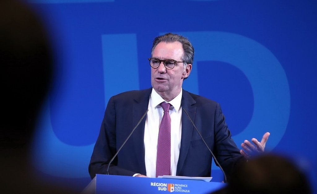 Renaud Muselier, Président de la Région Provence-Alpes-Côte d'Azur, Président de Régions de France (Photo Robert Poulain)