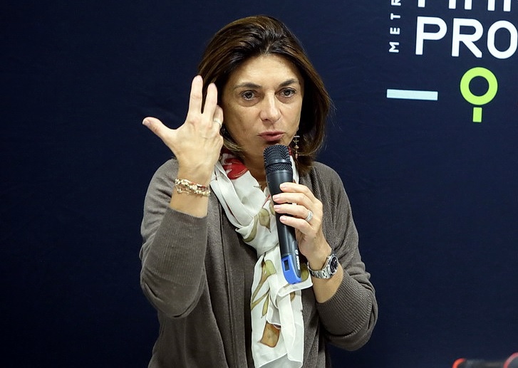 Martine Vassal, candidate LR à la mairie de Marseille (Photo Robert Poulain)