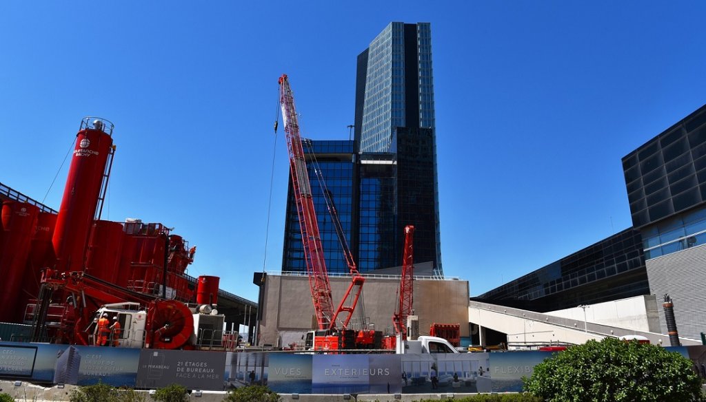 Démarrage de la construction de la Tour "Le Mirabeau" © CMA CGM