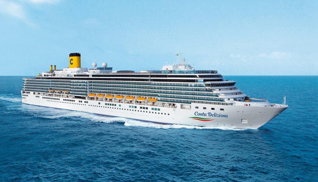 Le premier navire à prendre la mer sera le Costa Deliziosa, le 6 septembre 2020 © Costa croisières