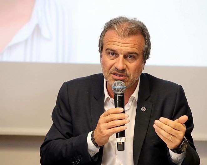 Jean-Luc Chauvin président de la CCIAMP (Photo archives Destimed/R.P.)