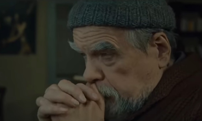 Michael Lonsdale dans "Des hommes et des dieux" de Xavier Beauvois (photo capture d'écran)