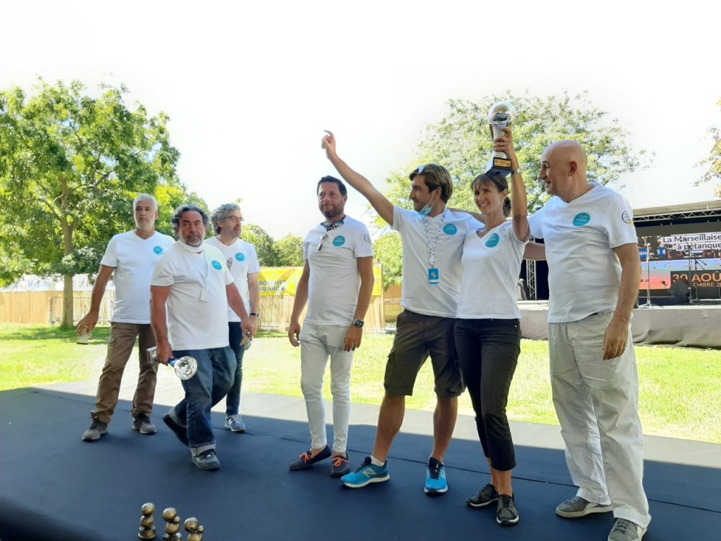 Le Trophée des médias du Mondial remporté sur le score très serré de 13-12 (Photo B.A.)