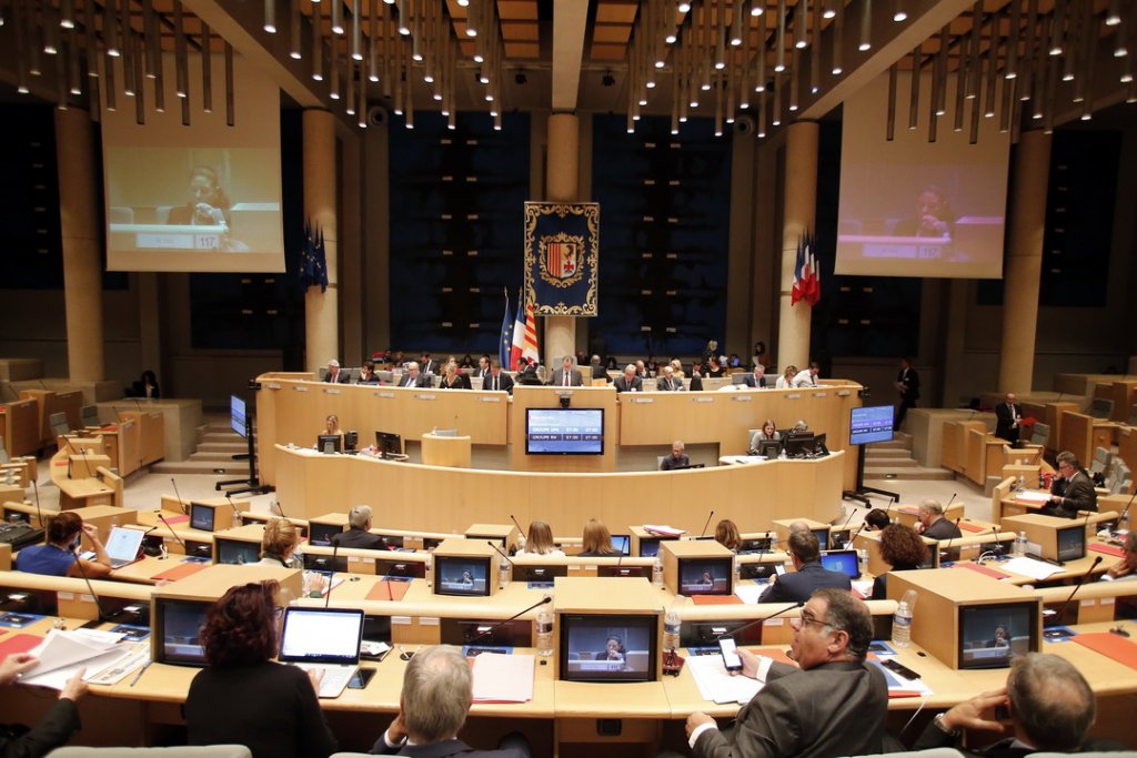 Hémicycle de Provence Alpes-Côte d'Azur (Photo archives Destimed/R.P)