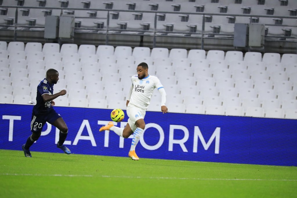 Un geste technique réussi et un but pour Jordan Amavi (Photo Wallis.fr/Laurent Saccomano)