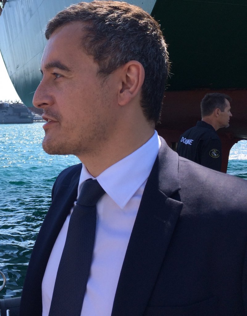 Le ministre de l'Intérieur, Gérald Darmanin (Photo archives Destimed)