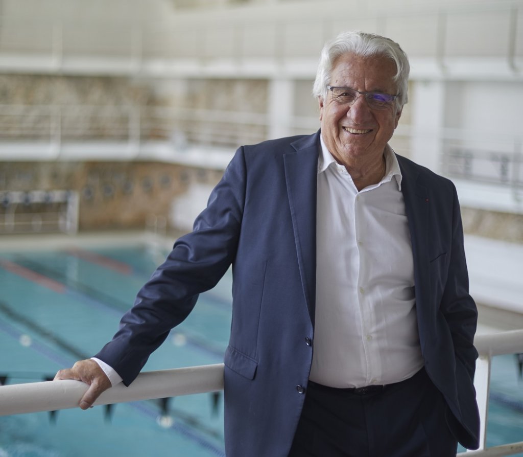 Paul Leccia, président du Cercle des nageurs de Marseille ©CNM