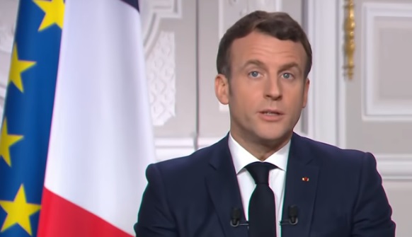 Le Président de la République a présenté ses voeux 2021 aux Français (Photo capture d'écran)