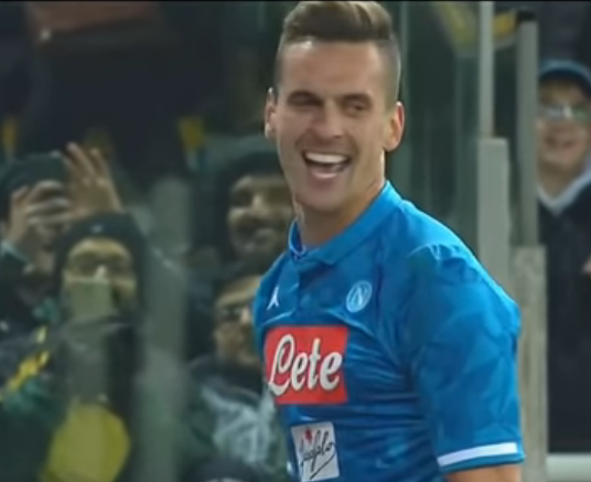 l’OM et Naples seraient quasiment d’accord sur le dossier Milik (Photo Capture d'écran)