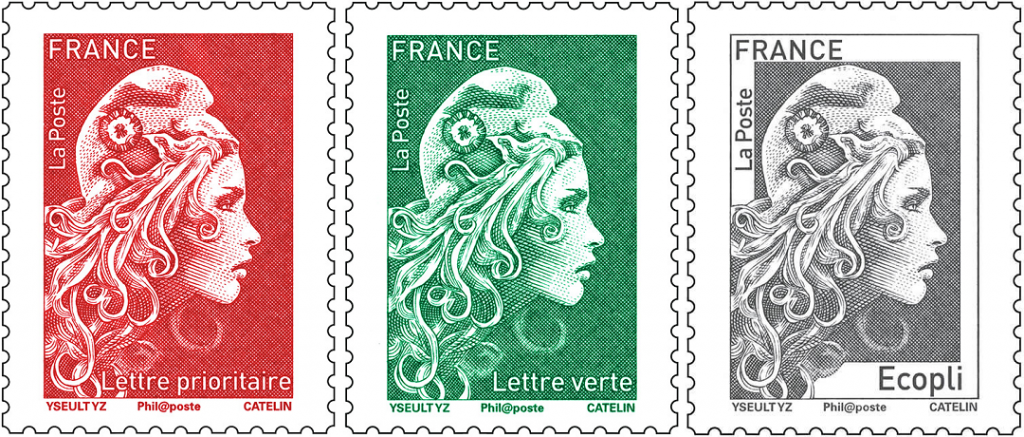 Vert, rouge, gris le prix des timbres a augmenté depuis le 1er janvier 2021 ©La Poste