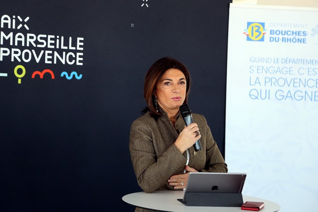 Martine Vassal: "Le territoire métropolitain détient tous les atouts pour devenir le hub entre l’Europe et l’Afrique" (Photo archives Destimed)