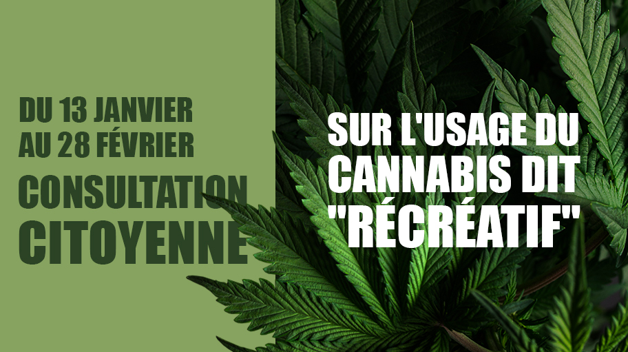 La consultation sur le cannabis récréatif ©Assemblée Nationale