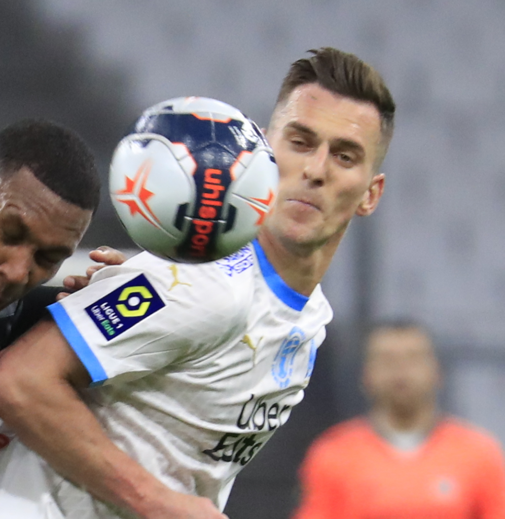 Posteraro ouvrait le score avant que Milik égalise (Photo illustration Wallis. fr/Laurent Saccomano)