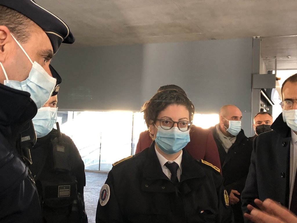 La préfète de police des Bouches-du-Rhône, frédérique Camilleri (Photo Mireille Bianciotto)