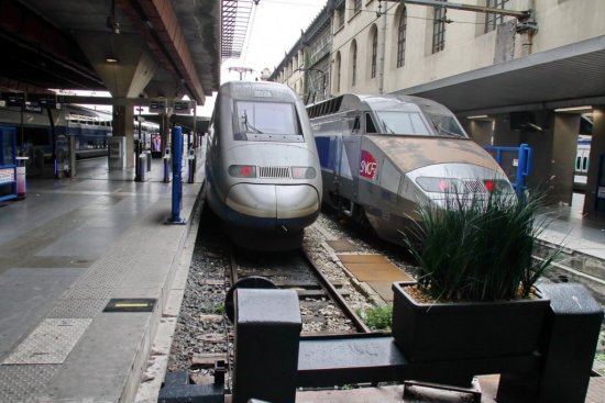 TGV en gare de Marseille (Photo illustration Destimed/RP)