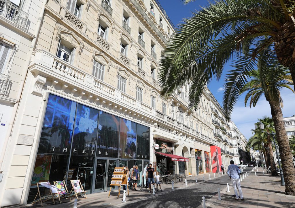 Le théâtre Liberté occupé ©ville de Toulon