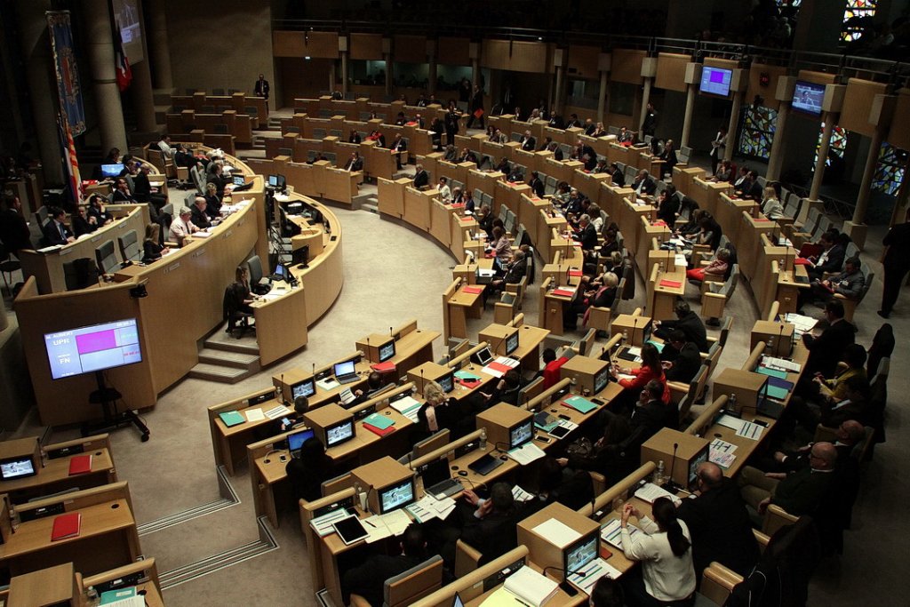 L'hémicycle de l'Hôtel de Région Provence-Alpes-Côte d'Azur ©Destimed/RP