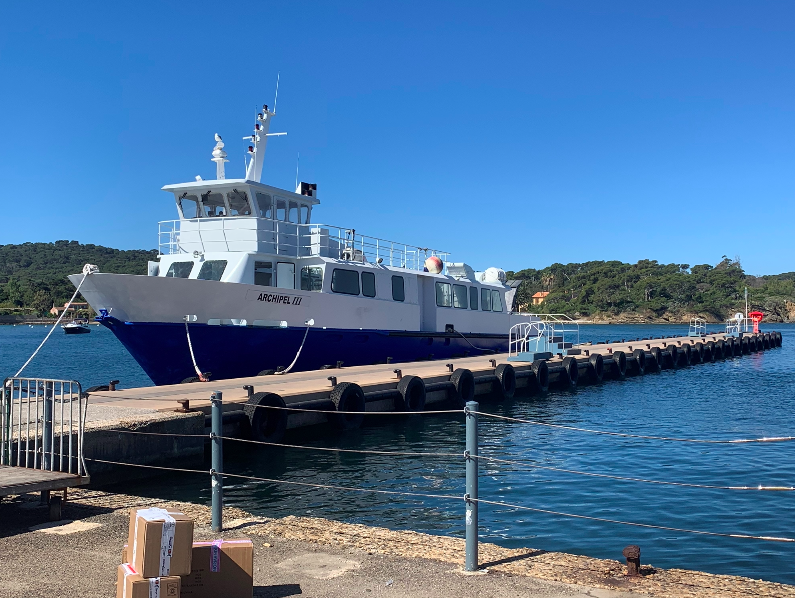 La navette maritime Hyères/Porquerolles ©Presse Agence