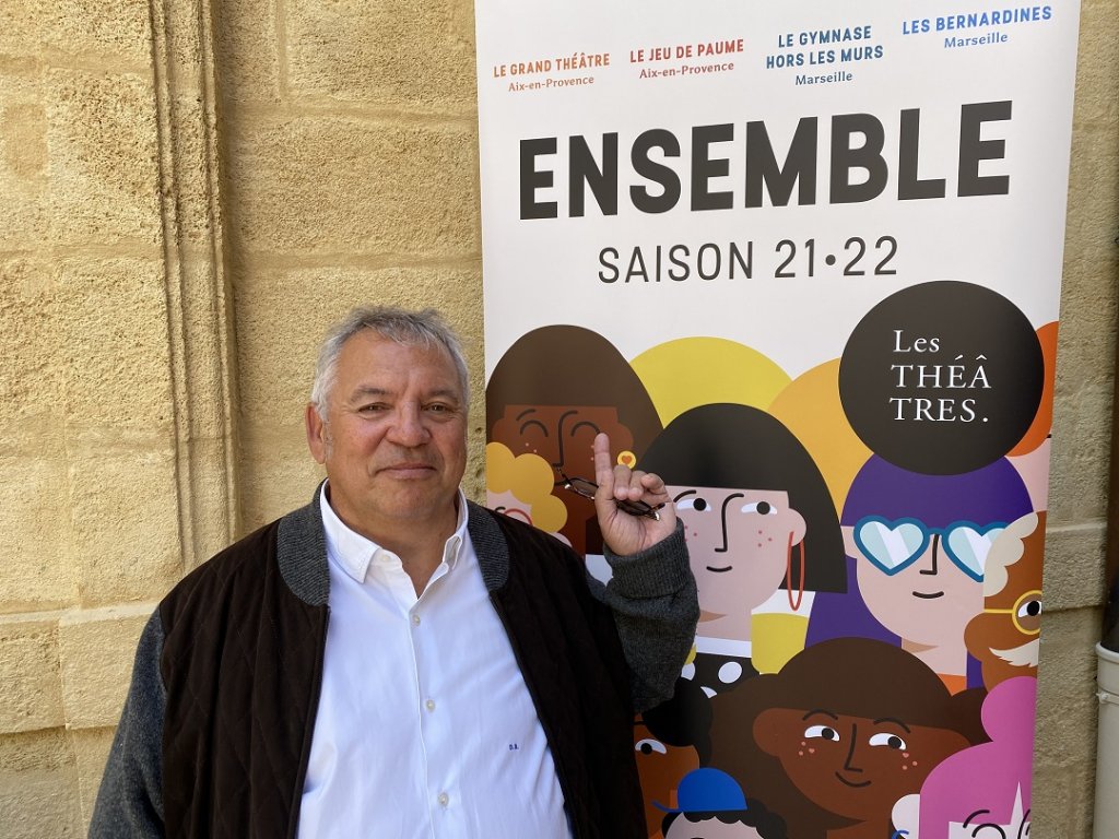 « Ensemble », c’est le credo de Dominique Bluzet pour la saison 2021/2022. (Photo Michel Egéa)