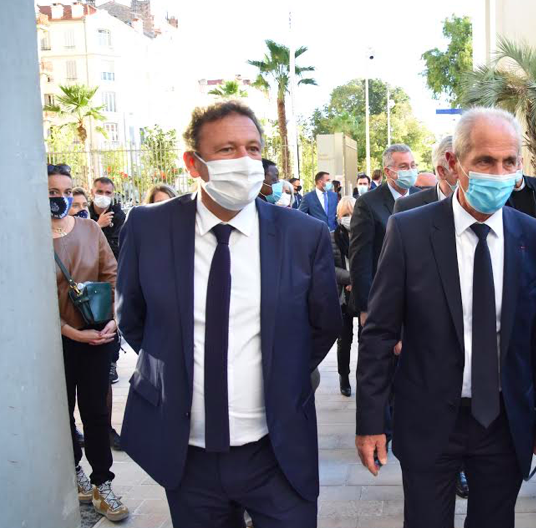 François de canson et Hubert Falco (Photo archives ©Presse Agence )