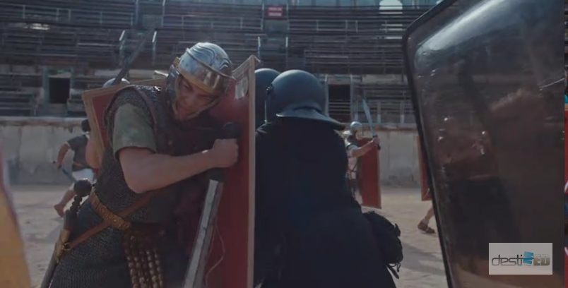 Gladiateurs VS police pas le même combat (Photo capture d'écran)