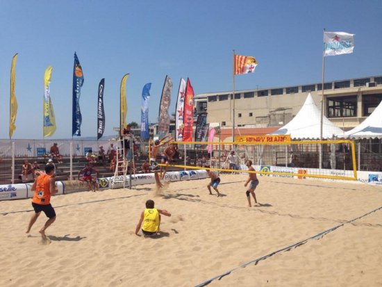 Club de volley-ball de plage des Catalans © archives Destimed