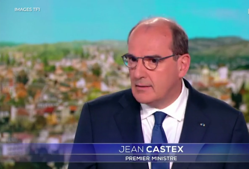 Jean Castex annonce une 4e vague © Capture d'écran TF1