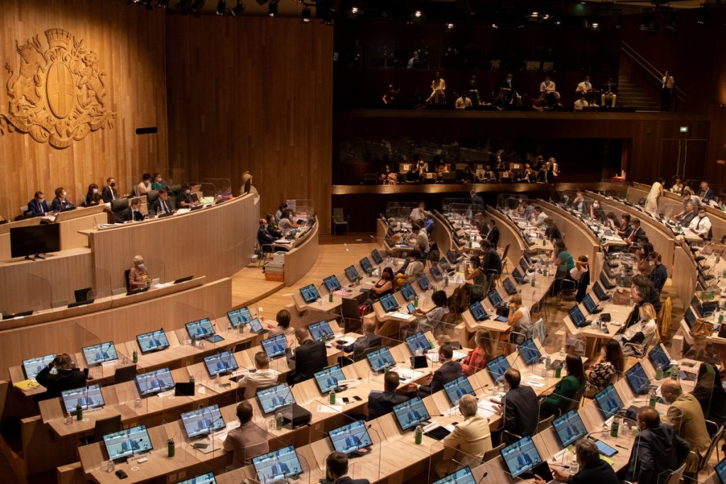 Hémicycle du conseil municipal de Marseille (Photo DR/ville de Marseille)