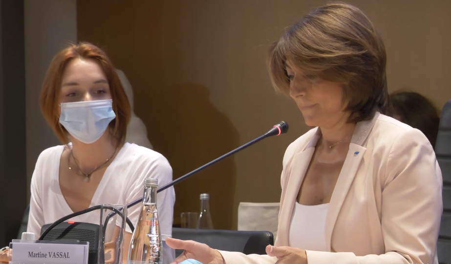 Martine Vassal a repris la tête du département des Bouches-du-Rhône (Photo capture d'écran)