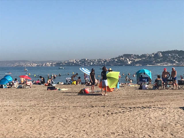 Plage de la Pointe Rouge ©Joël Barcy