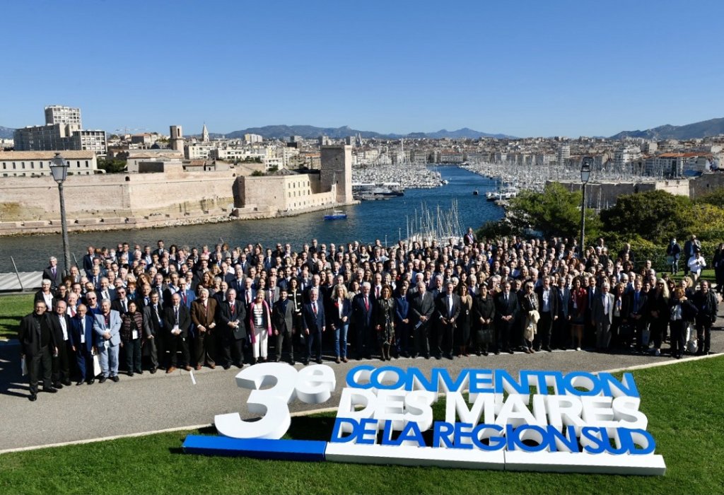 Quelque 1 000 représentants des communes de Provence-Alpes-Côte d'Azur dont 400 maires étaient présents à cette 3e convention des maires © Région Sud