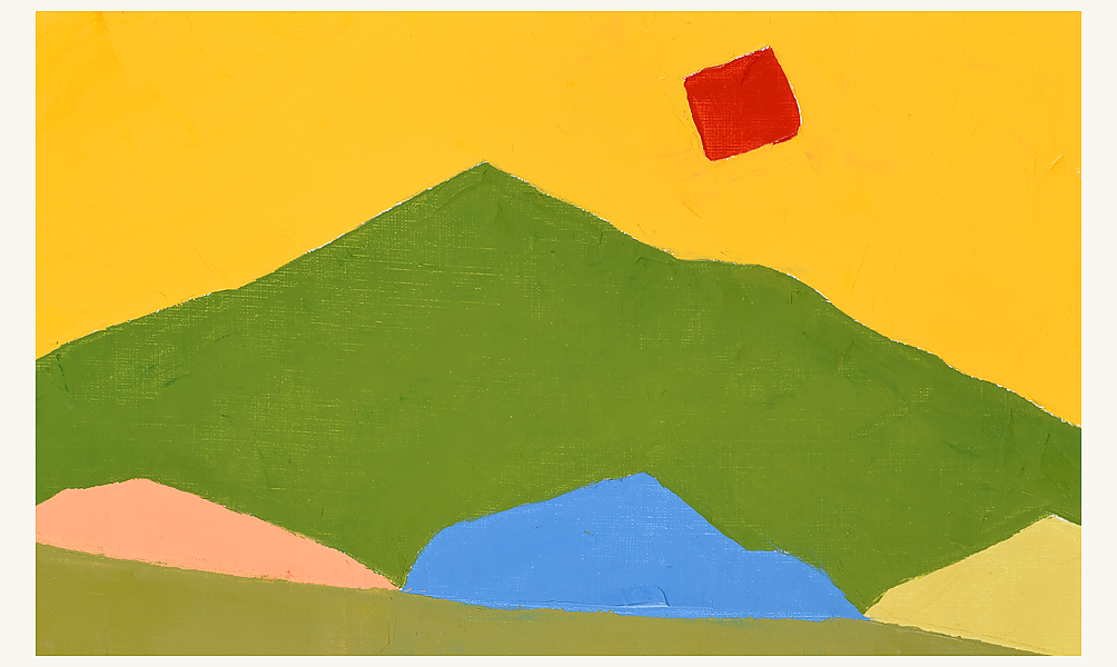 Les recettes de ce concert seront intégralement reversées au Festival de Baalbek - @ Etel ADNAN, Paysage 2, 2014 - Donation C. et F. Lemand IMA @Donation Claude et France Lemand / IMA