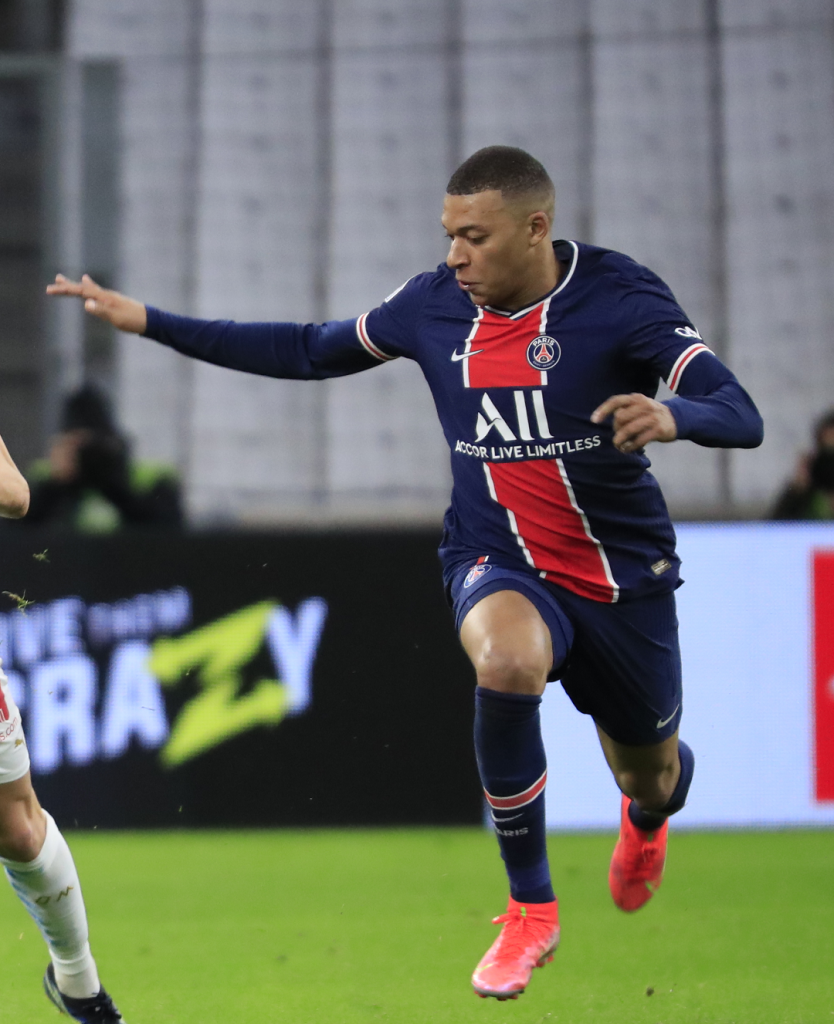 4 buts marqués par Kylian Mbappé © (Photo Wallis.fr/Laurent Saccomano)